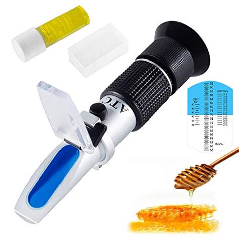 honey refractometer oil|using a refractometer for honey.